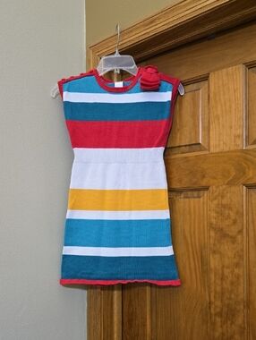 Gymboree Striped Knit Dress with Bow